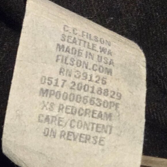 Rare 2017 Colourway Filson Packer Coat (Men's Size XS) - Picture 8 of 9